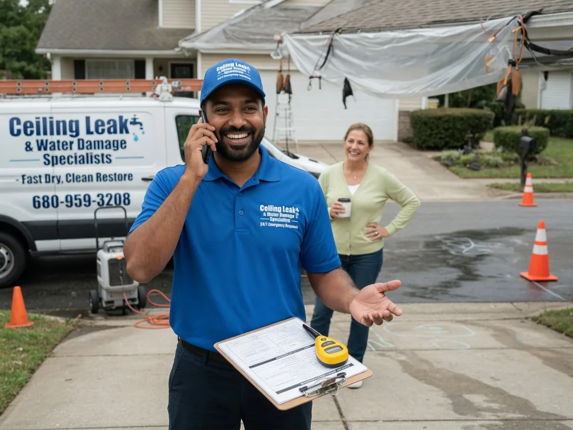 Ceiling Leak Cleanup Fort Gay, WV FAQs